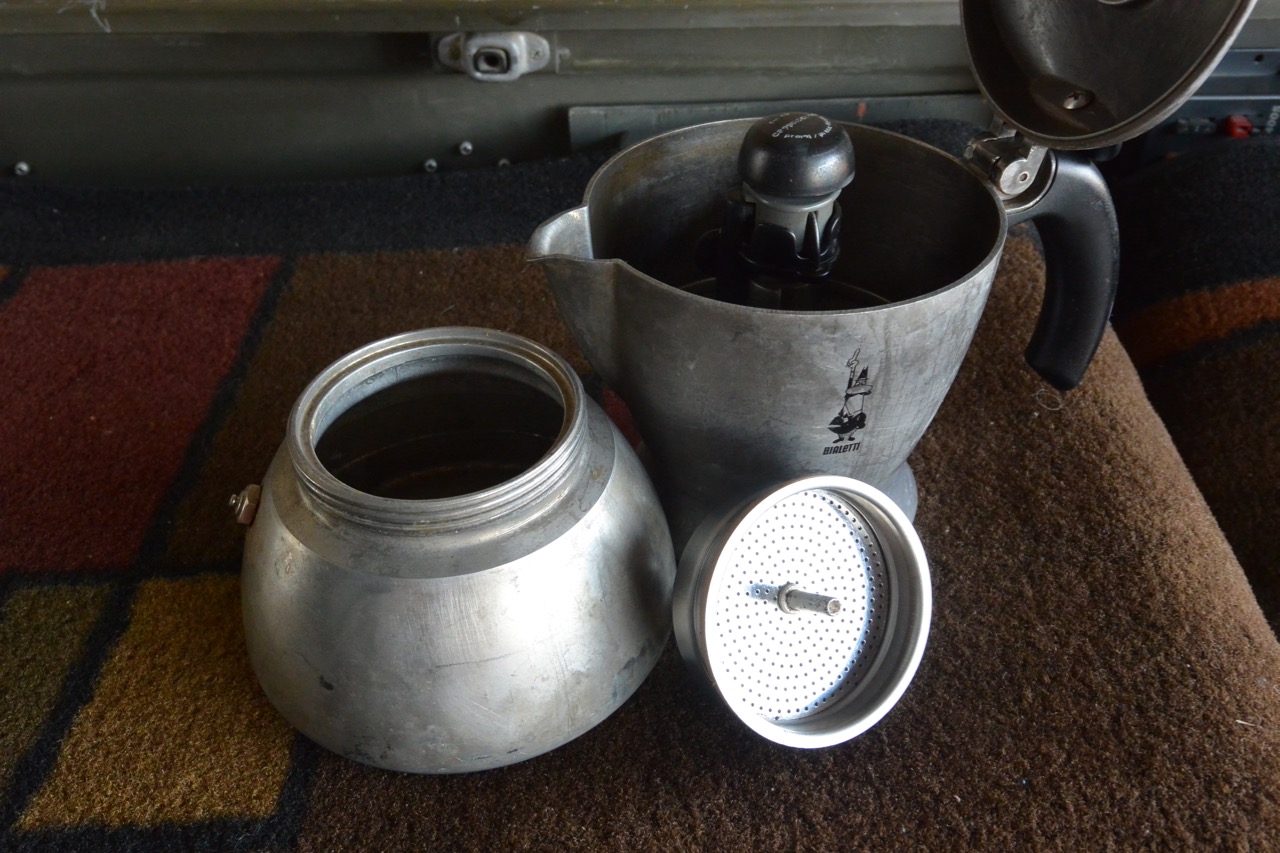 Bialetti Mucca Express Disassembled