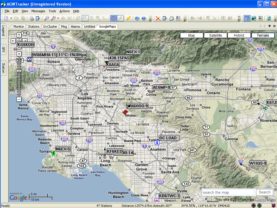 google map view