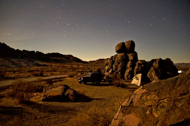 When the wind blows it is nice to be tucked away into the rock outcroppings.