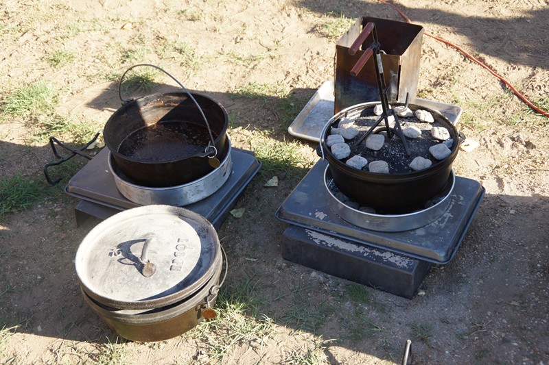 The tools found at Borrego Fest = good food and good times.