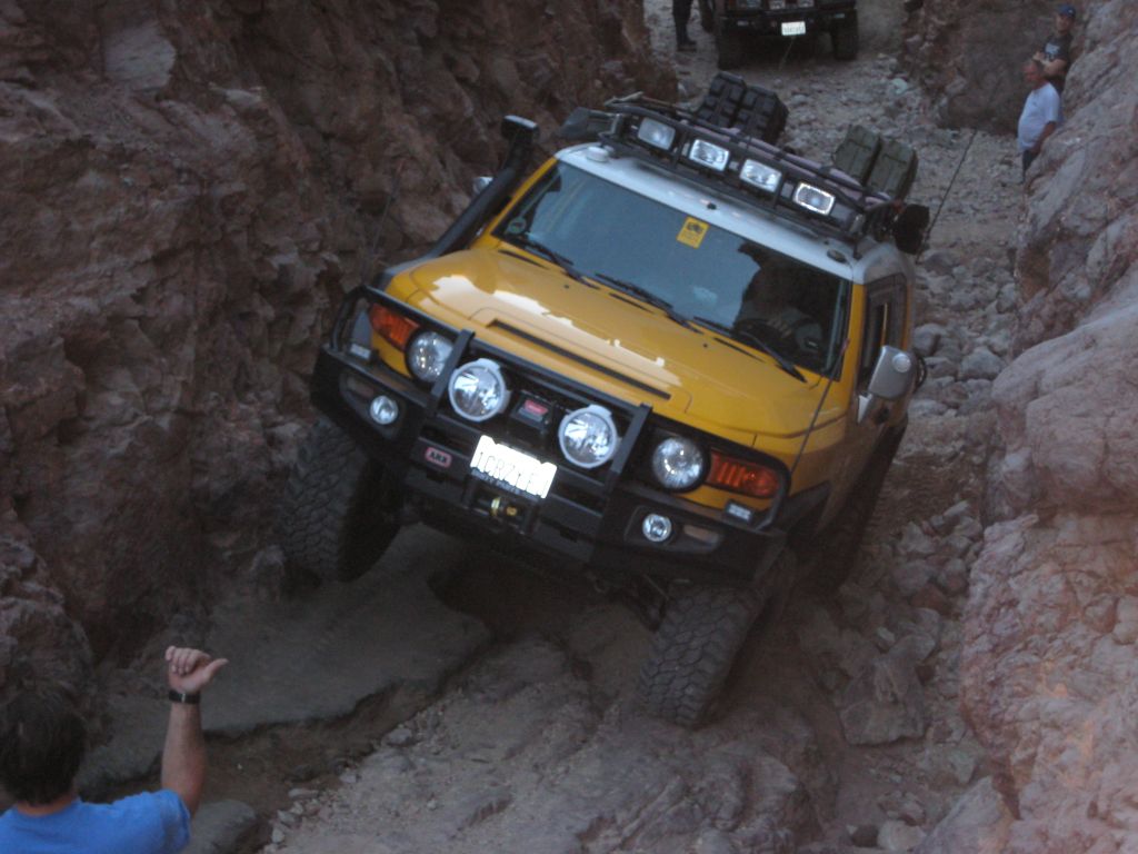 Climbing up Odessa / Duran in Calico, CA