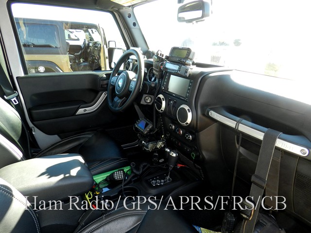 Ham radio, GPS, APRS, FRS and CB...