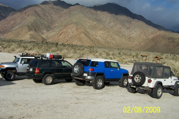 The line up.