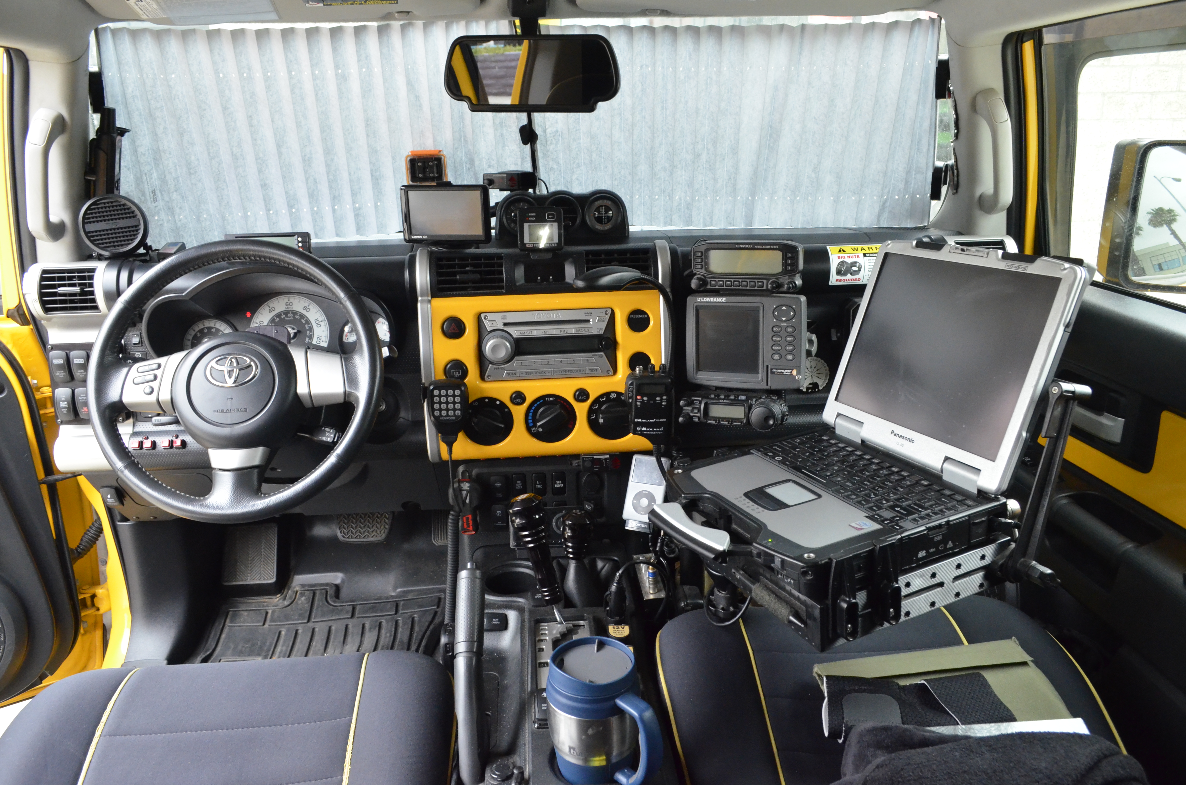 1 Crazy FJ Command Post