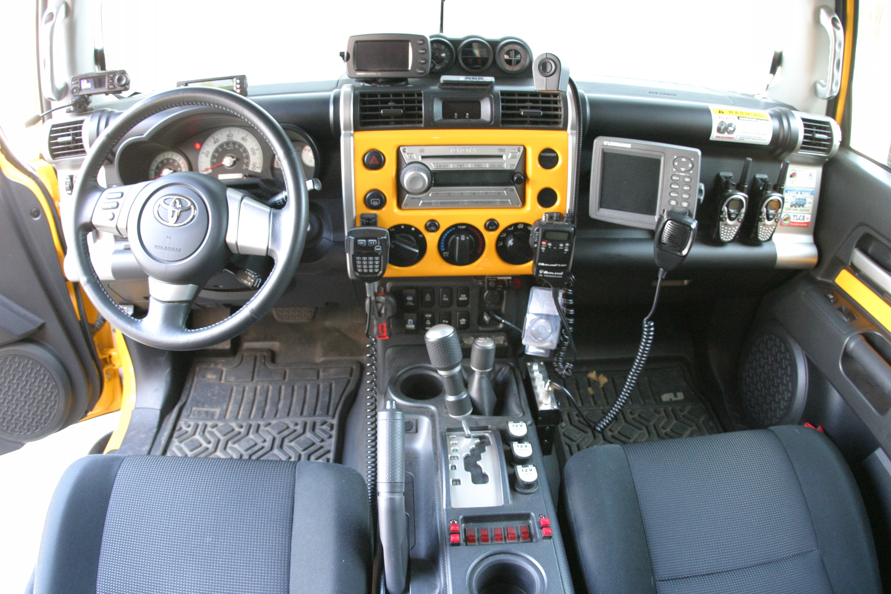 &quot;1 CRZY FJ&quot; command center