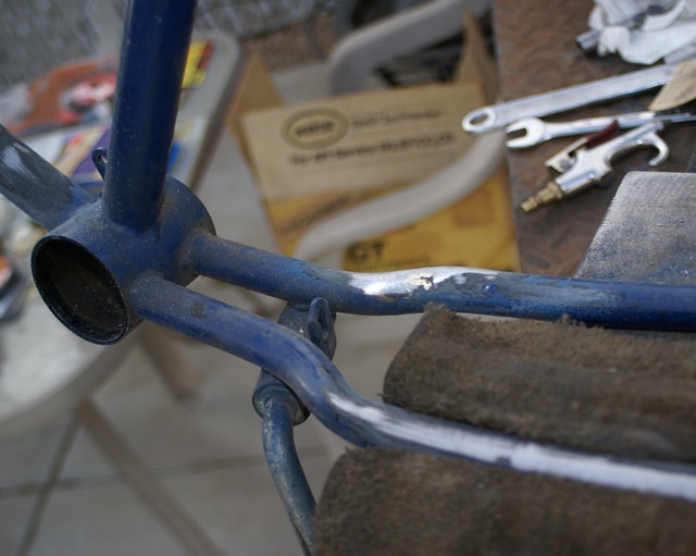 Rough old Schwinn that needed a little TLC.