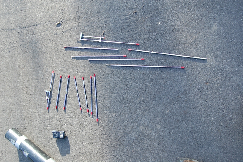 disasembled arrow II without Boom