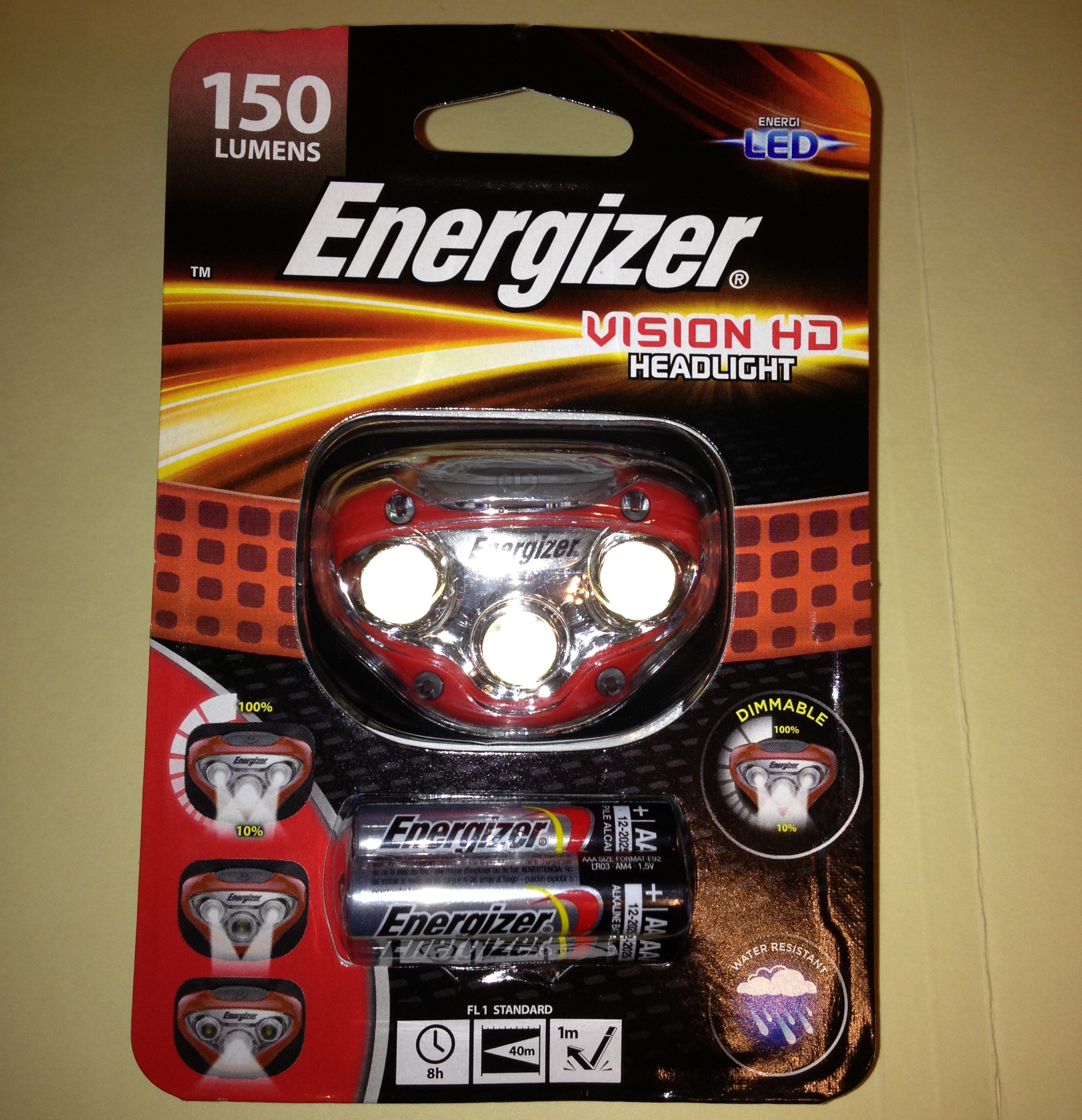 Energizer makes quite a few headlamp models with various intensities and features from about $15- $25. Sold at most big box stores.