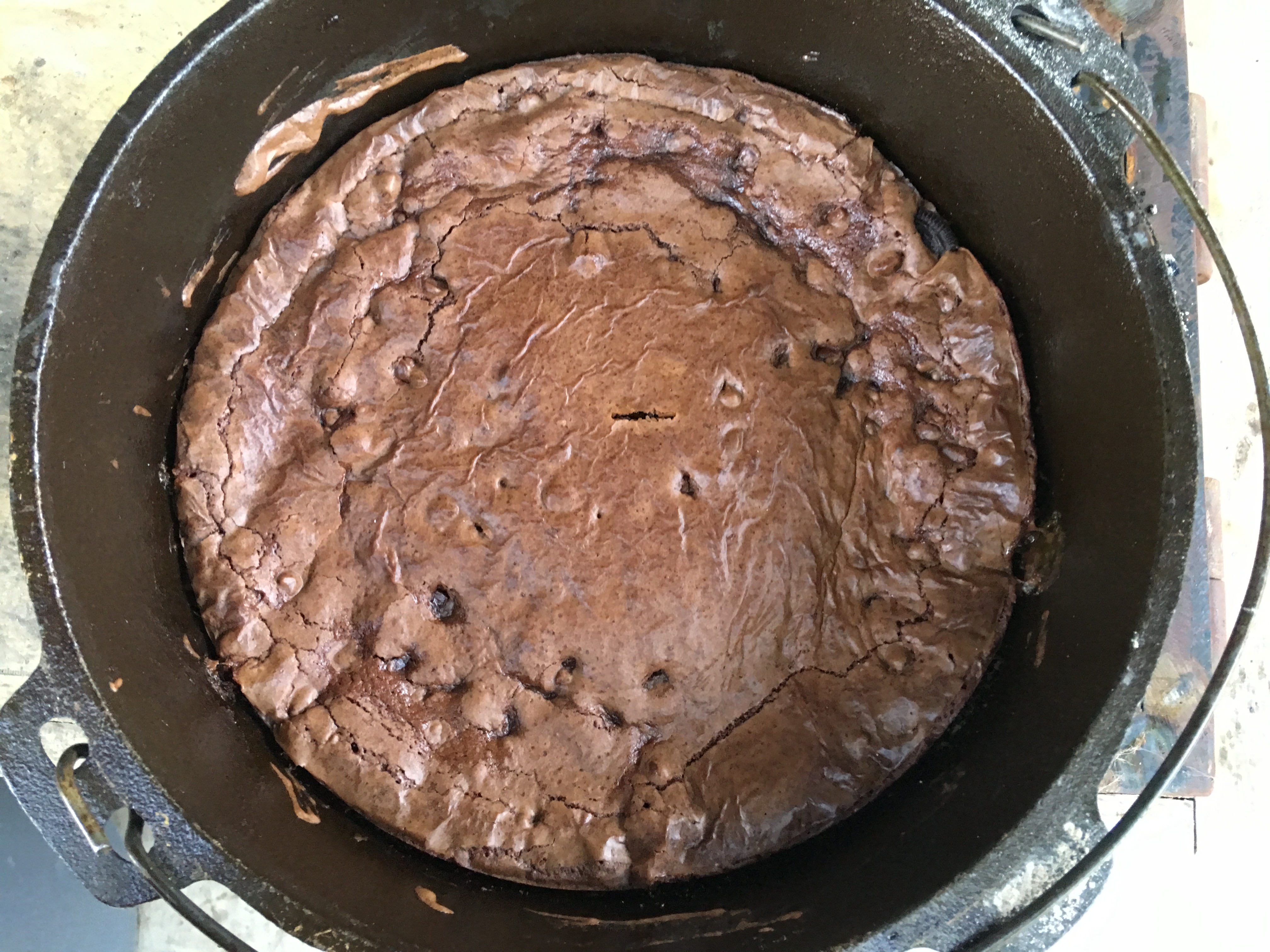 Completed brownies