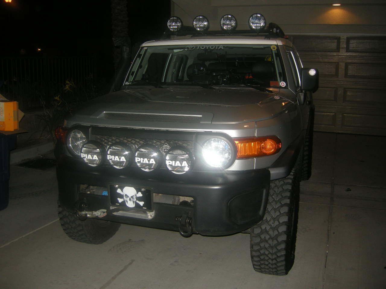 Added 2 ea PIAAs to bumper.