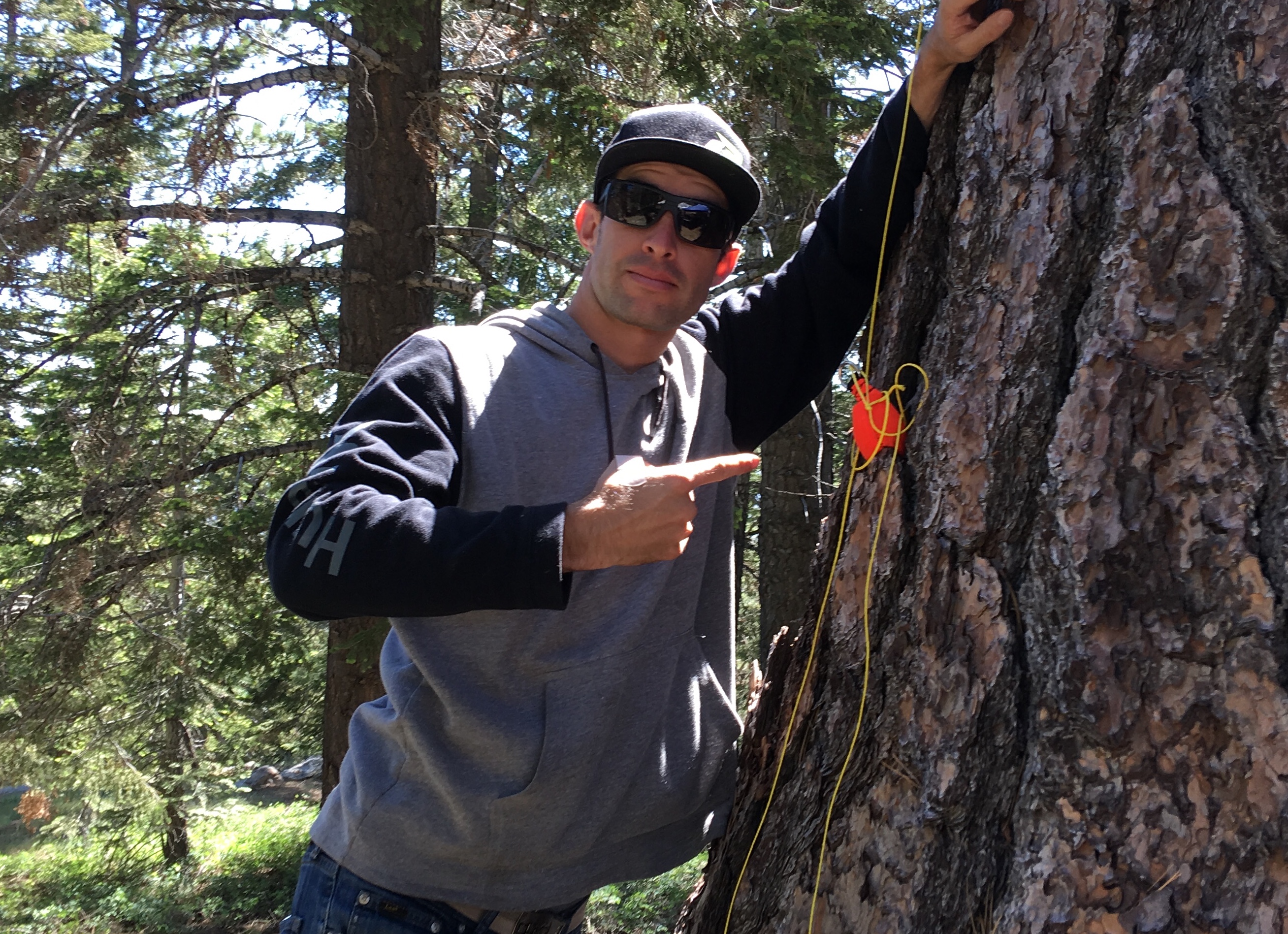 Actually, his device worked like a champ with more than enough power to clear the highest branches and the accuracy to “Stick” the landing. Version 3.1 coming in early 2020.