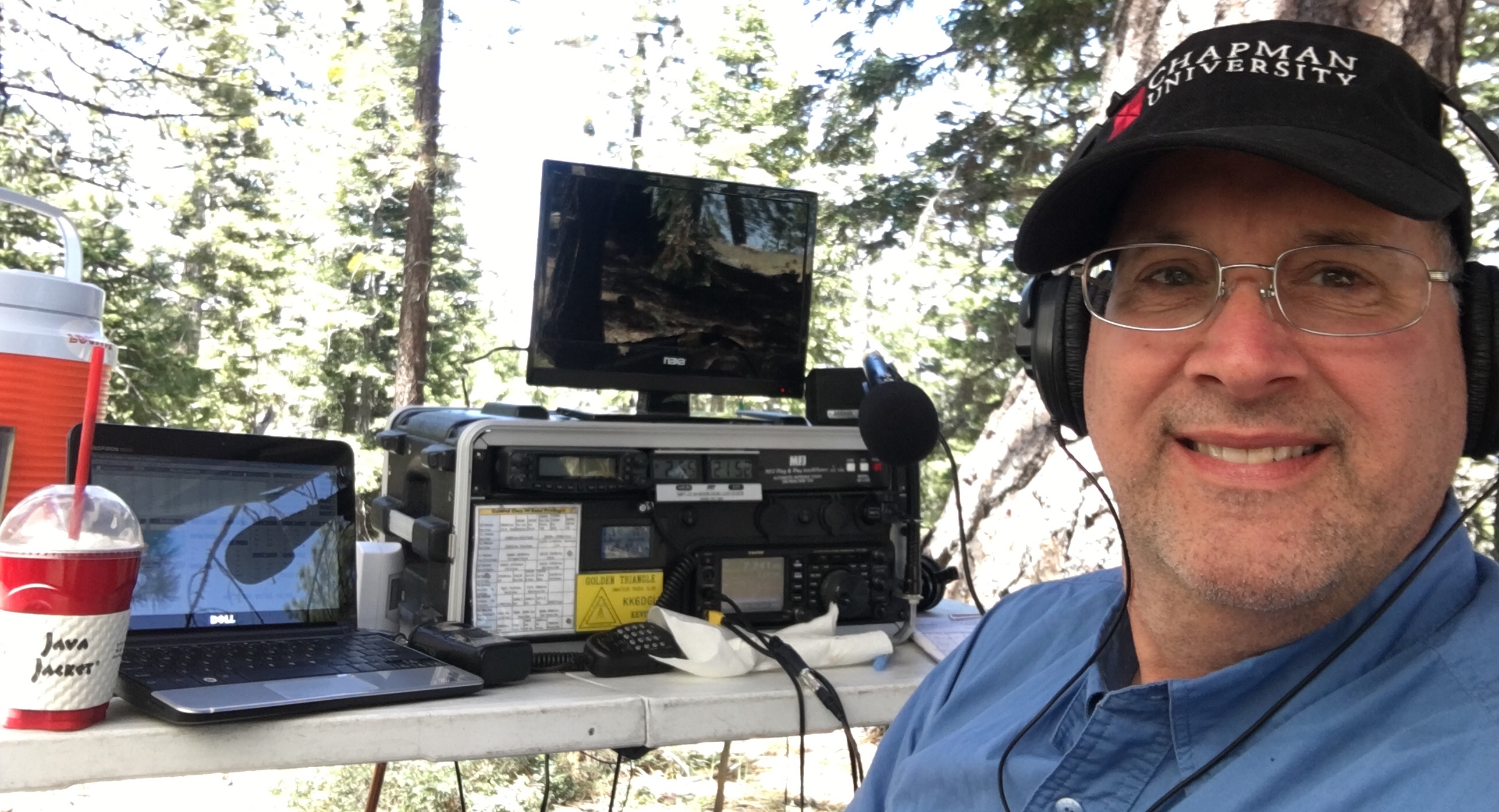 Although I didn’t make a huge number of contacts due to the number of other activities at the event, I was able to make contacts on 80 meters for the first time. The noise floor on that band was tremendous. <br />A special thanks to Hector, Larry and Steven for their support in getting the newer Hams on the air, some for the first time.