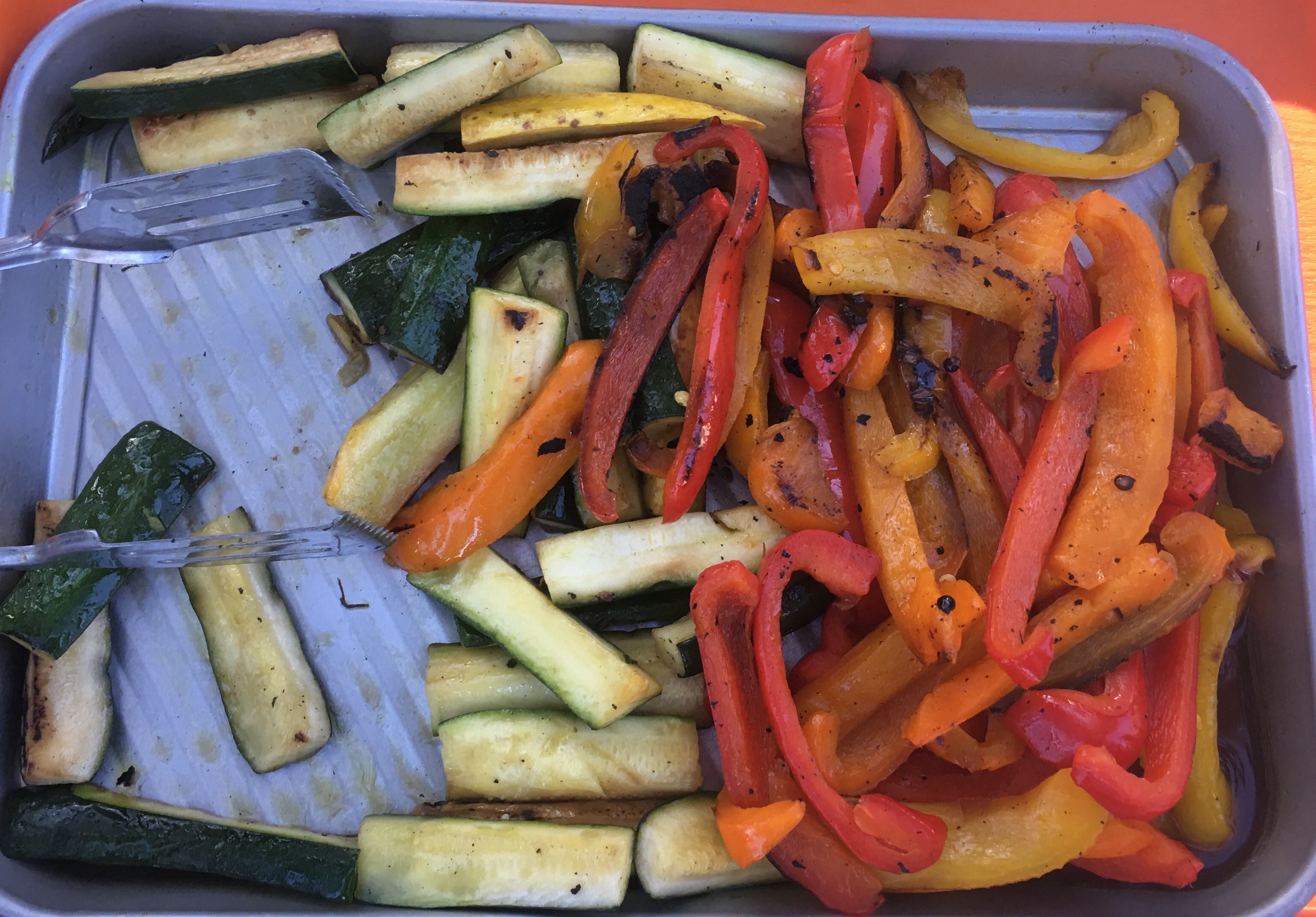 Grilled vegetables