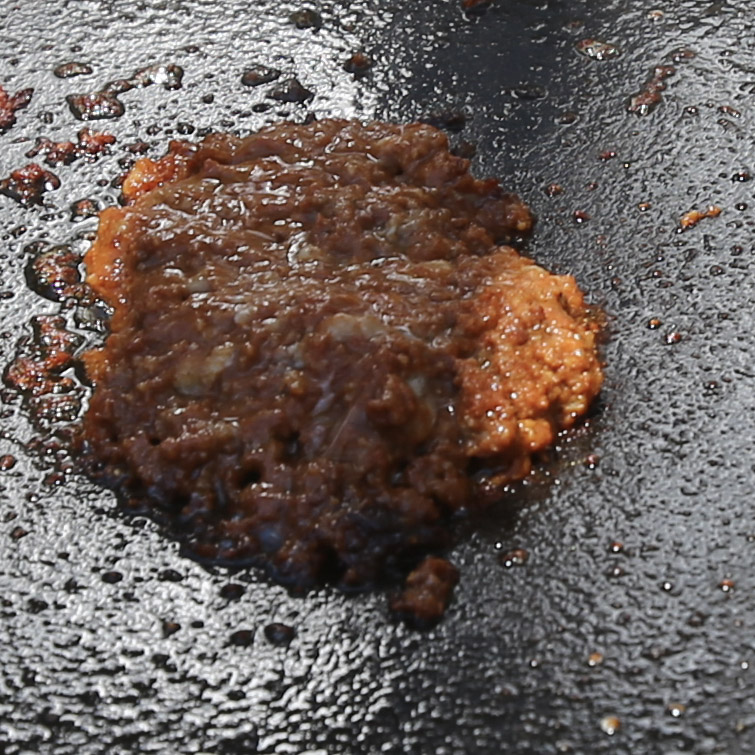 Cook Chorizo until it begins to dry