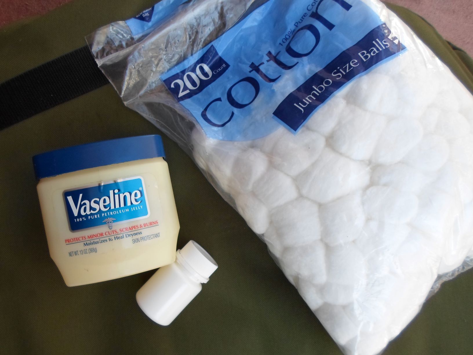 Cotton balls & vaseline.JPG