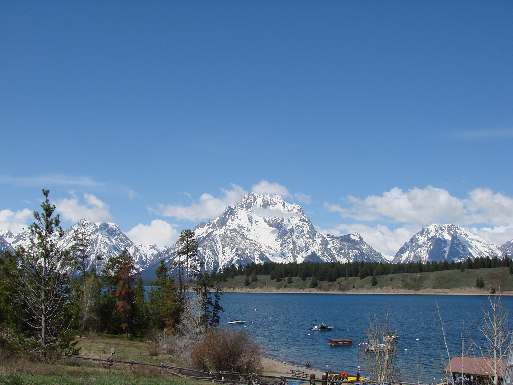 Grand Teton Mountain View from my cabin