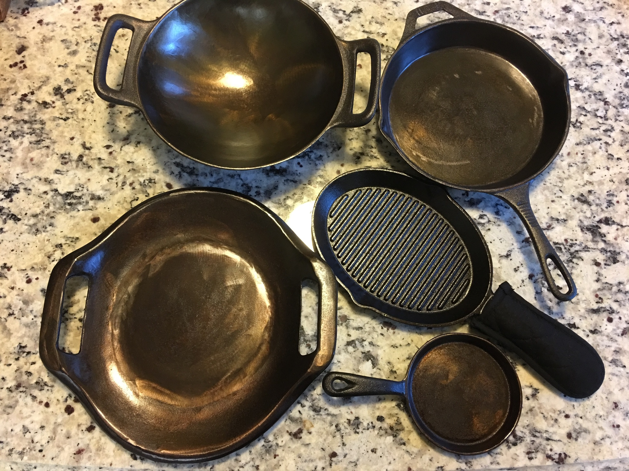 A variety of pans great for preparing and keeping appetizers and dips warm.