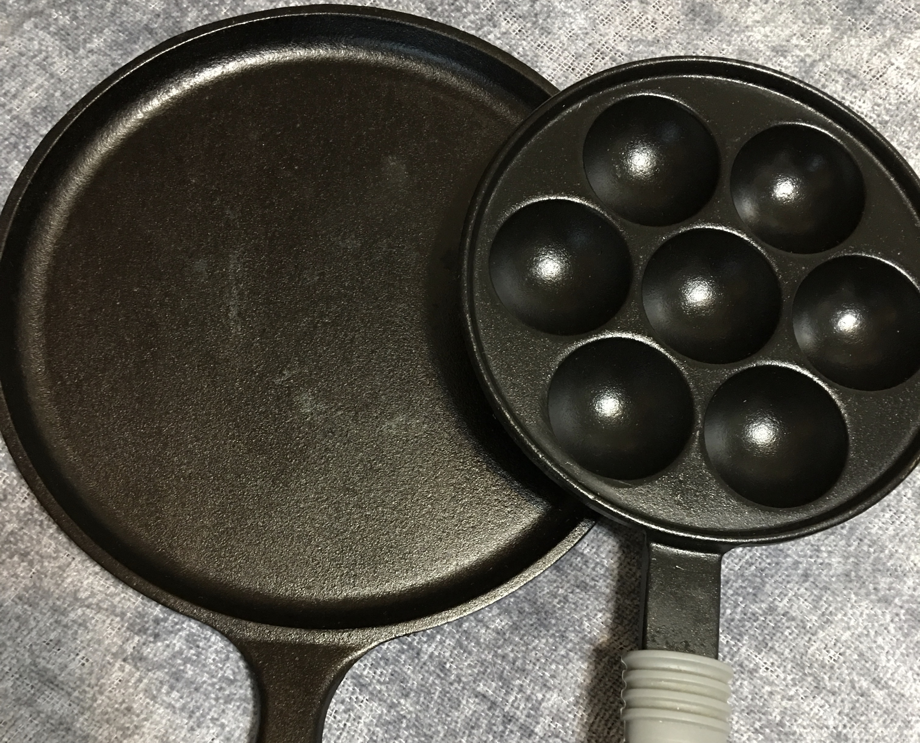 Crepe and Aebleskiver pans