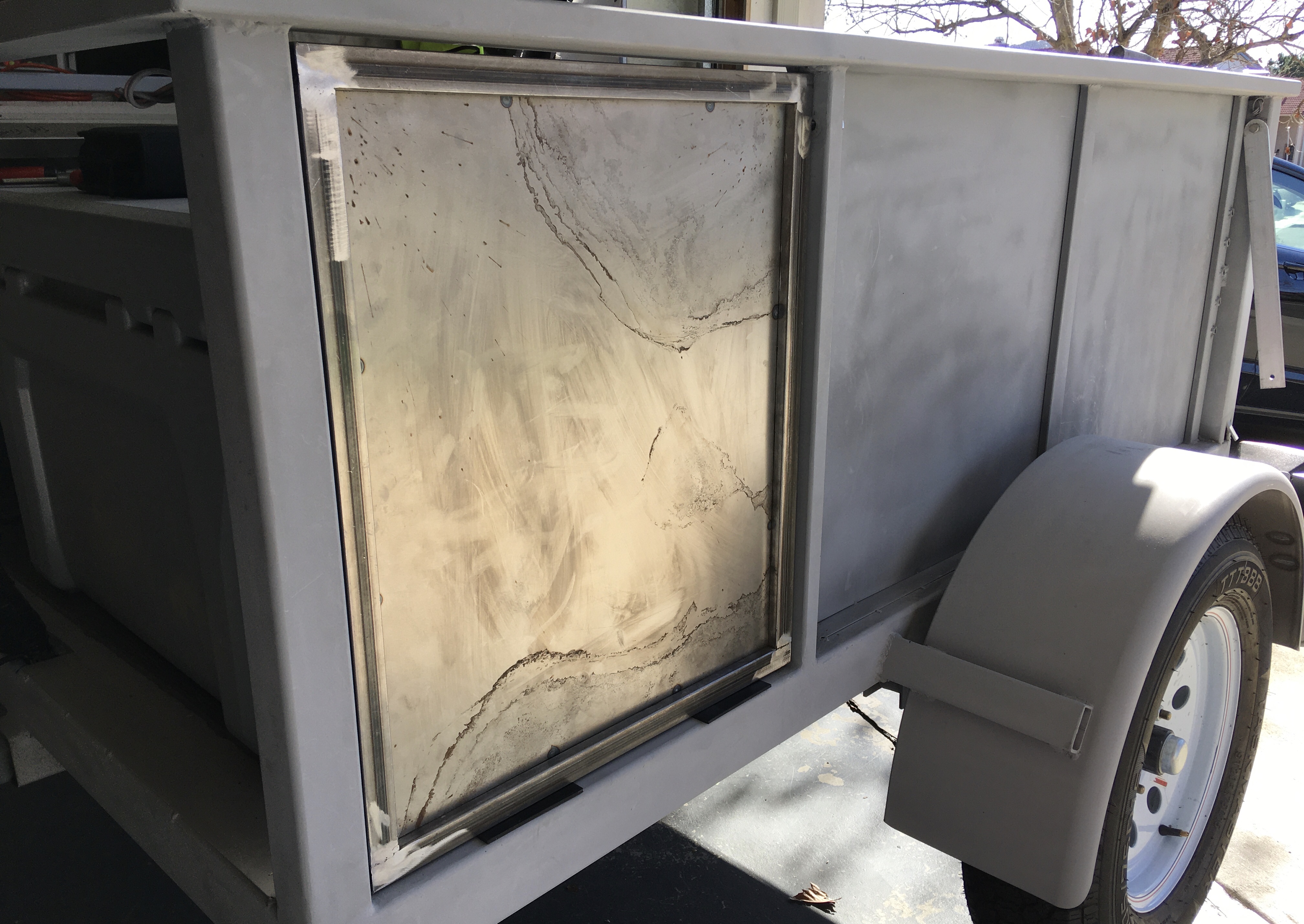 Lockable side doors are in the works.