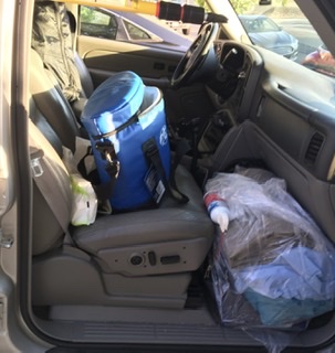 No room for passengers or pets.