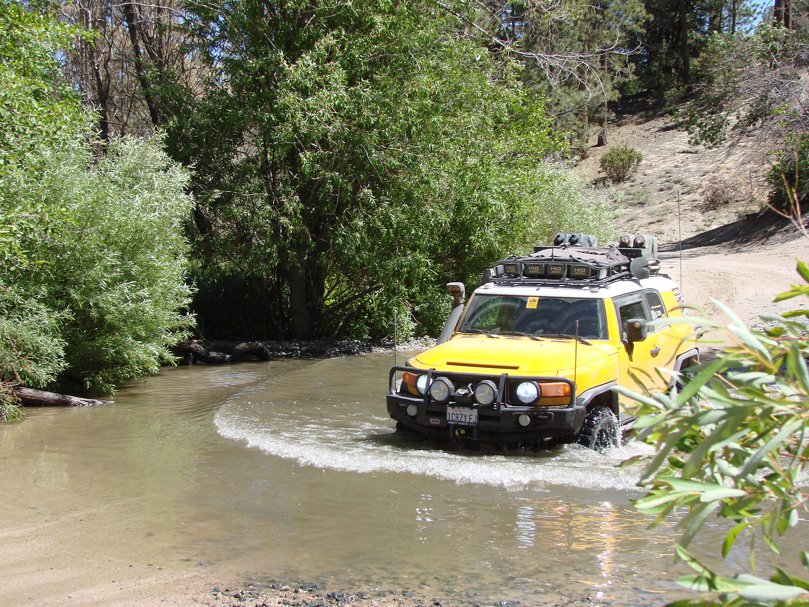 Water Crossing at Crab Flats