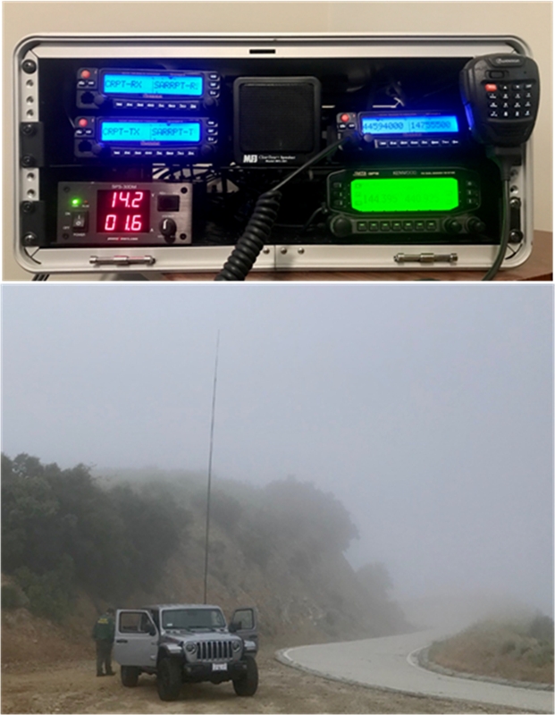 Here's where experienced radio operators can really bring it all together; a great example of using skills available through this wonderful hobby.