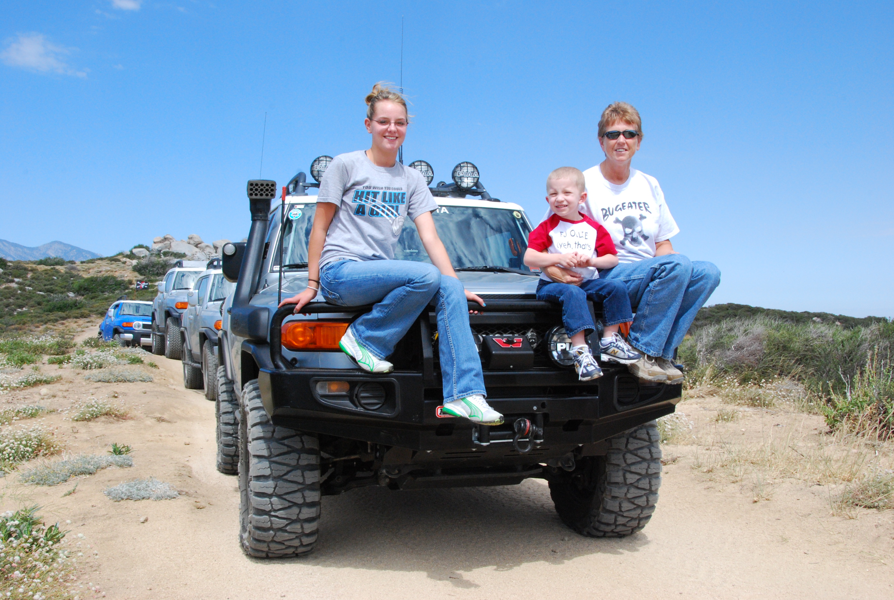 My Niece, Son, and Mom