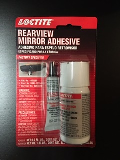 Rear view mirror adhesive is a fantastic magnet bonder.