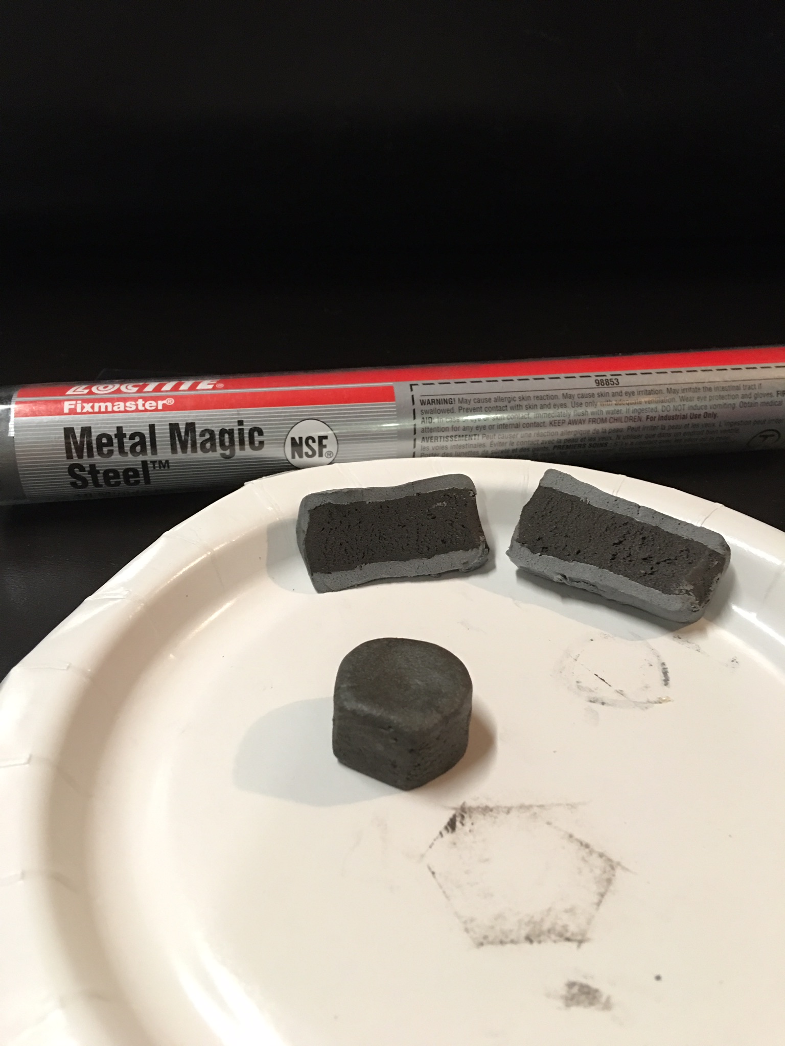 Putties can be molded to shape and often cure under water. Great for emergency fuel tank or transmission repair on the trail.