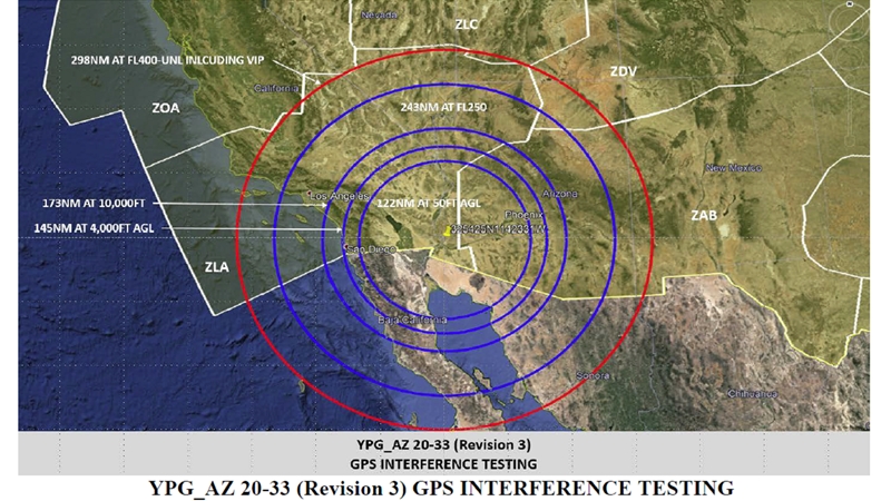 Effected area, 11/09-11/12/20.