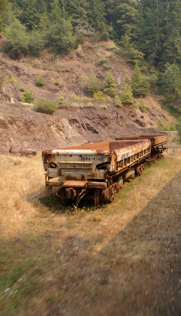 Remnants from a time long past still sit in place and are easily captured as you travel the route.