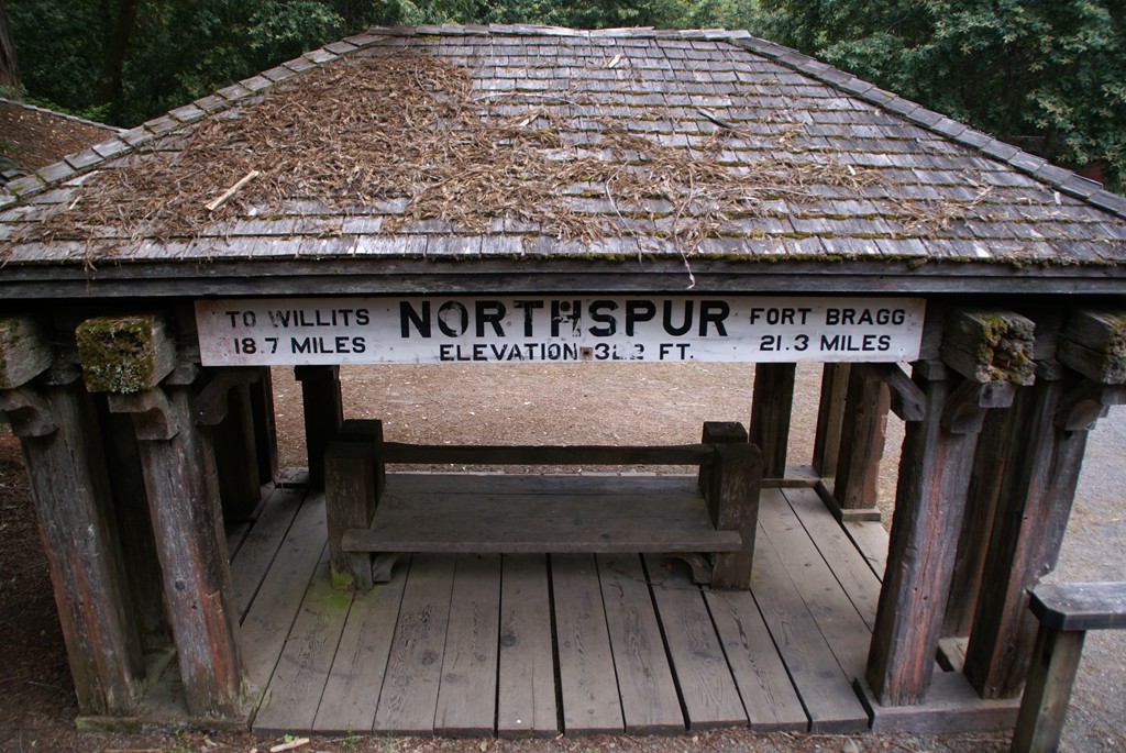 There are trips that can be done from either Willits (inland) or Fort Bragg (ocean)