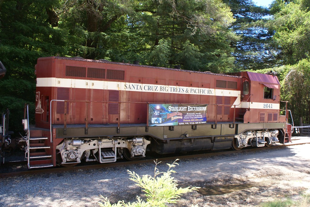 Check for status of railway.  The area was effected by the CZU Lightning Complex wildfires in August 2020.