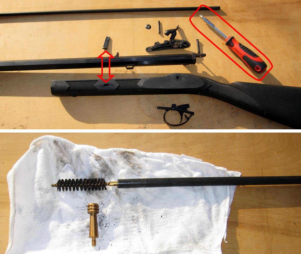 A very simple disassembly process but I would not attempt this out in the field unless utterly necessary.