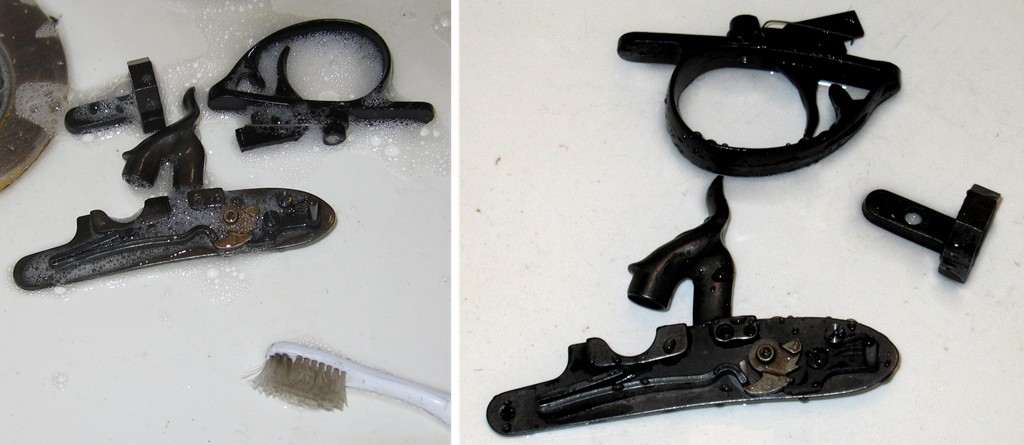 Don't be shy getting into the simple system.  Just be careful not to &quot;unspring&quot; the trigger or displace the sidelock flat springs and you should be okay.
