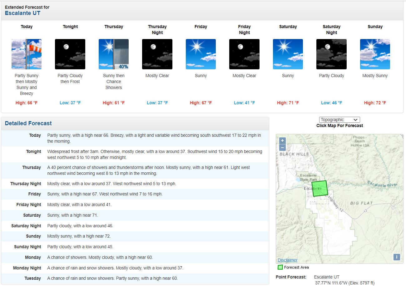 NWS Escalante Forecast.JPG