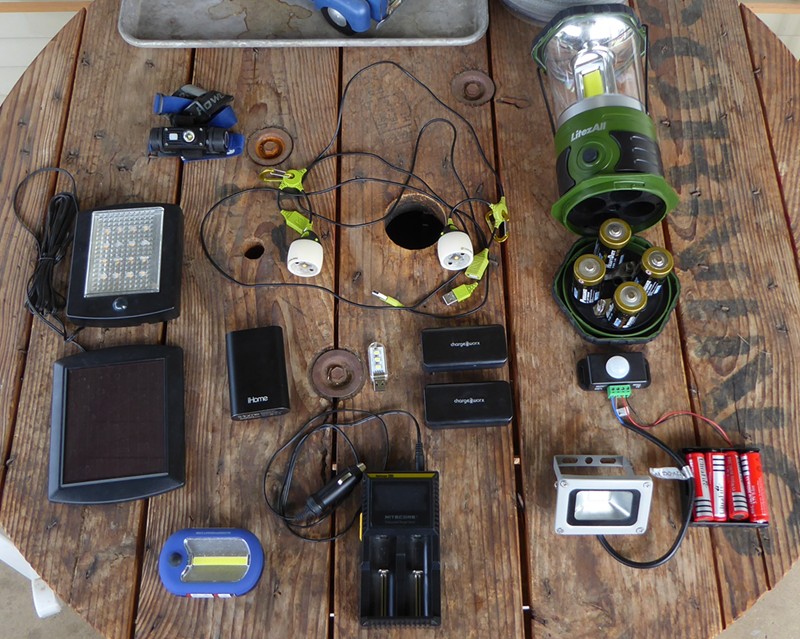 A collection of lighting in the LED realm of evolution.