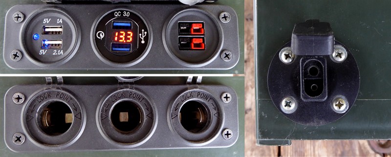 More of the connectors available.