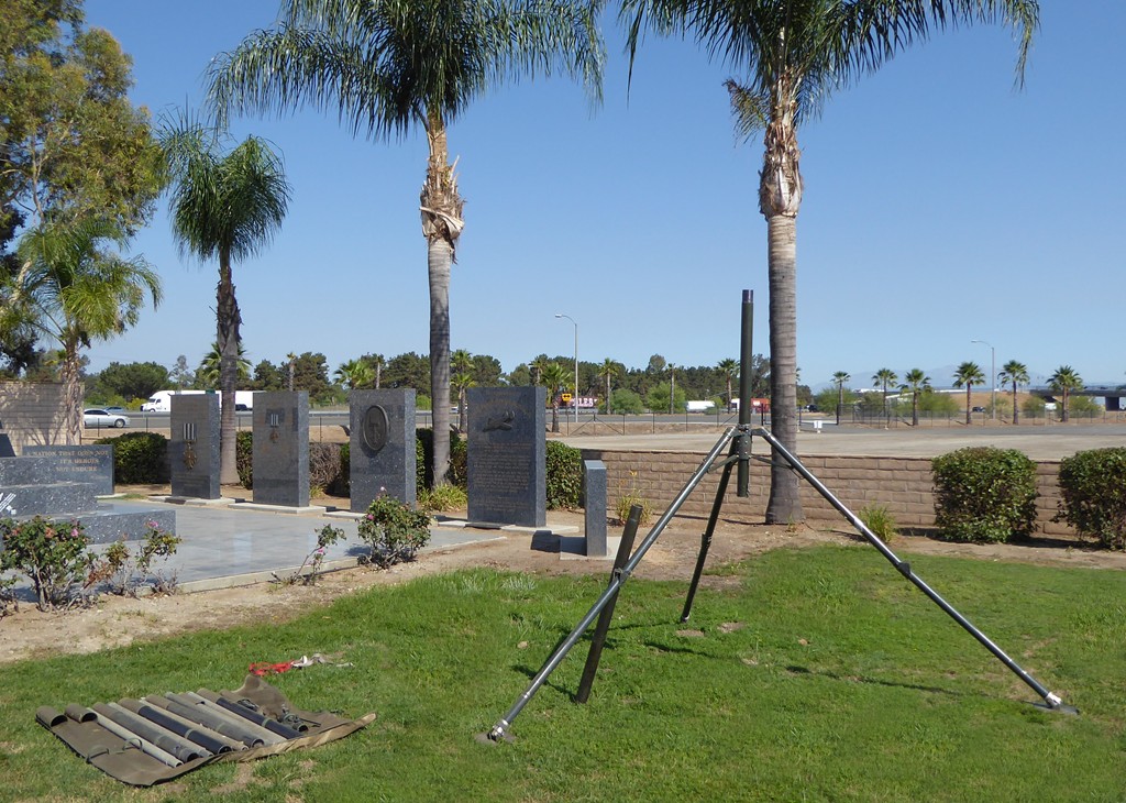 Military mast systems make a good anchor point for wire antennas and if configured right they can also work for other configurations as well.
