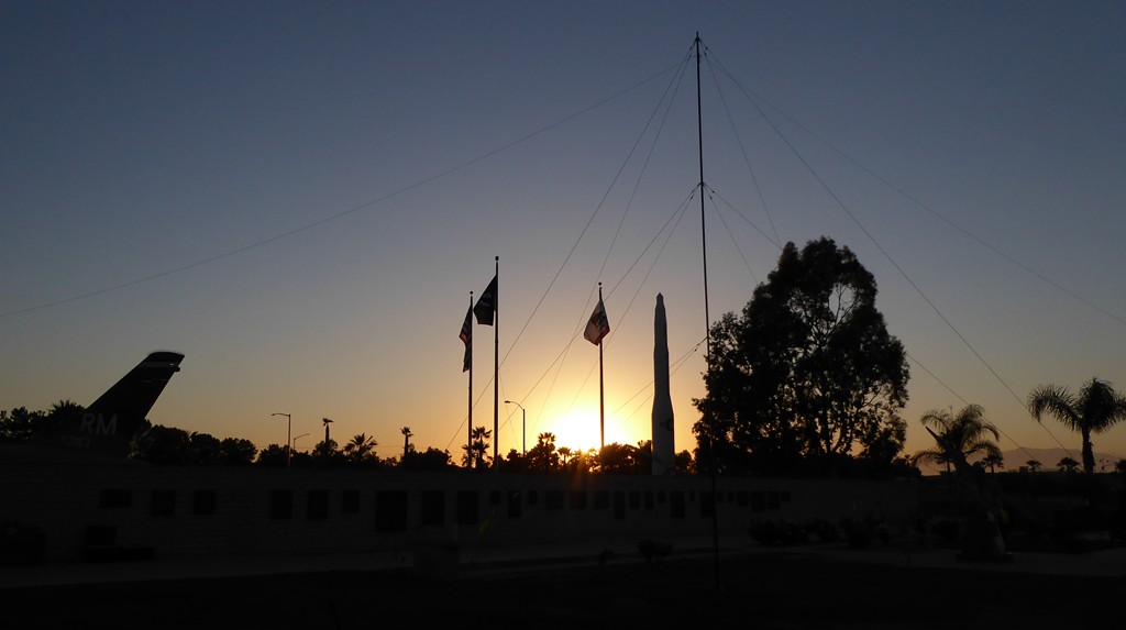 Sunset and the night shift prepares for their all-nighter.