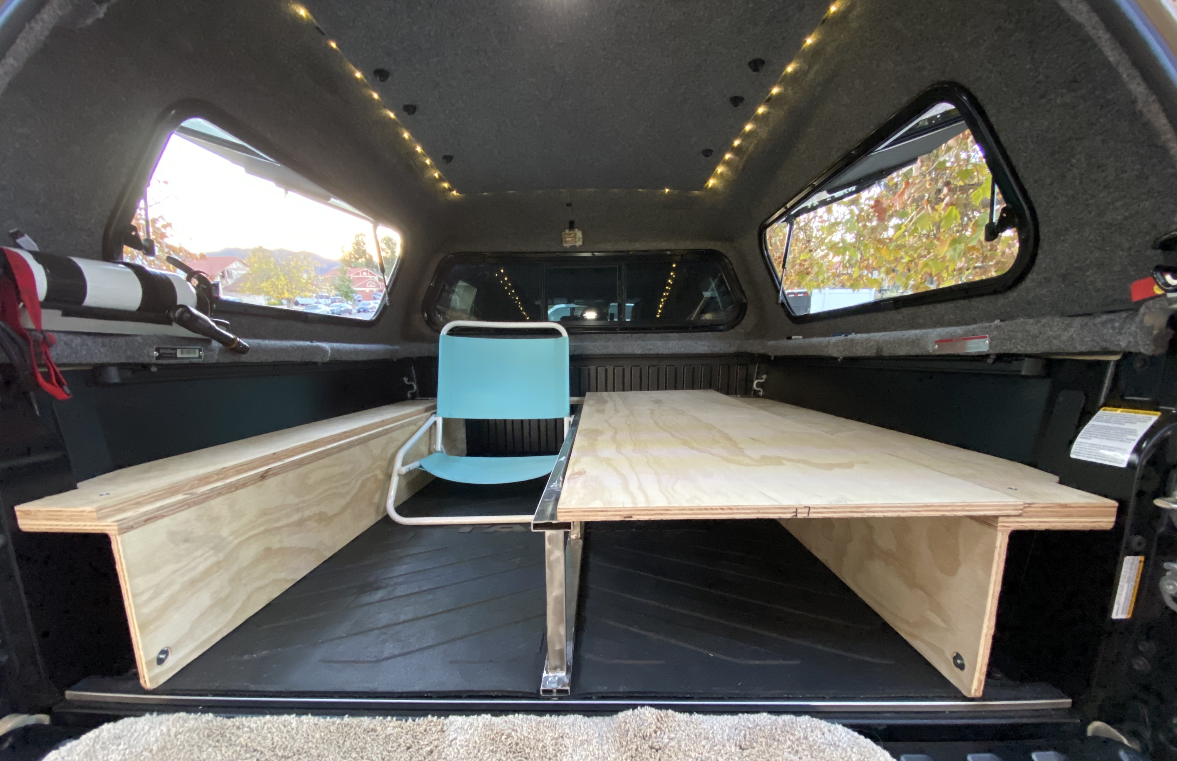 I designed the drawers and deck to allow me to fit everything I would like to bring in the drawers. When closed it is “almost” impossible for items to move. In addition, I can utilize only one drawer on the occasions where I need to haul something large.