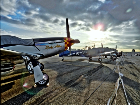 Using contrasting light and subject matter make a photo pop.