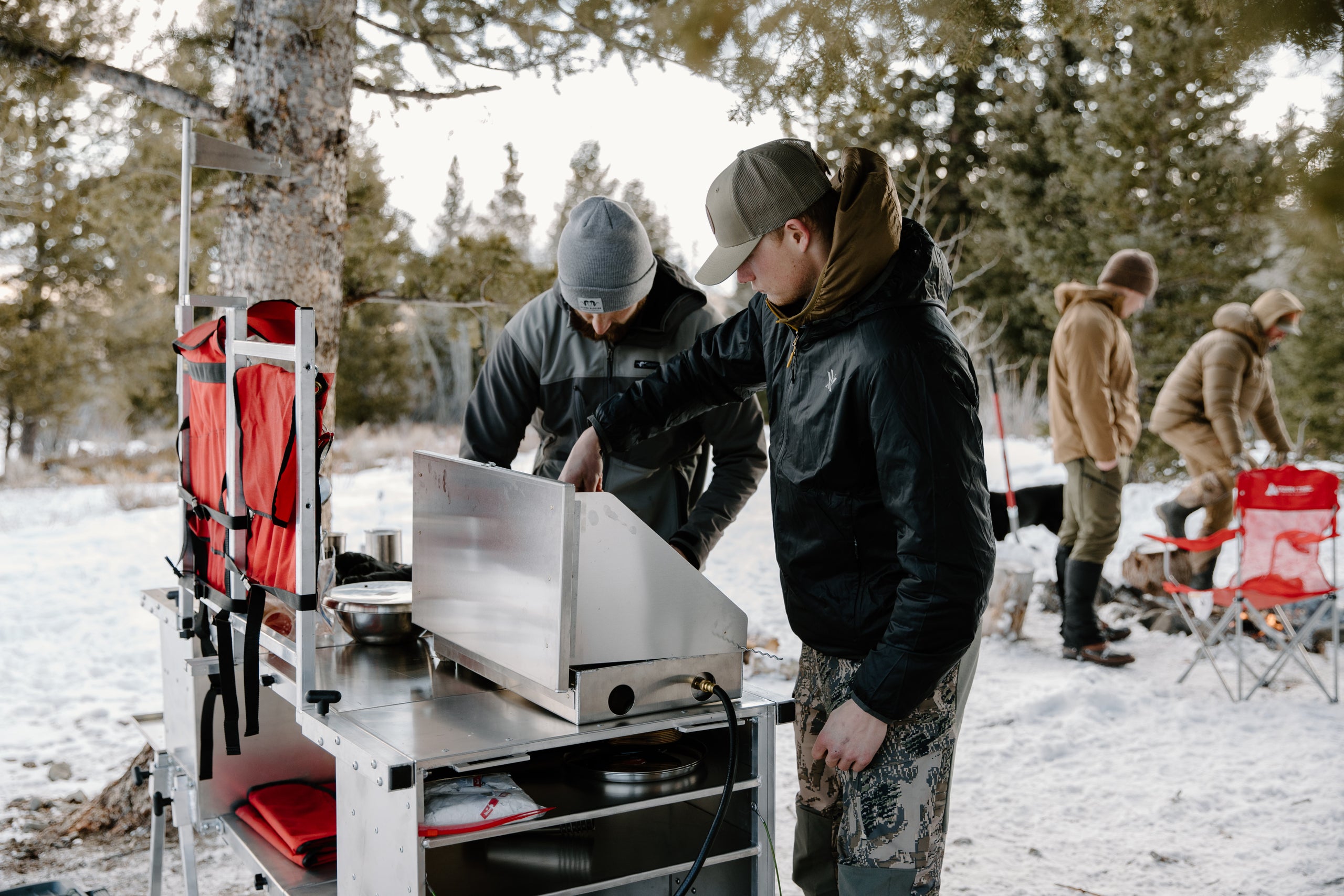 A-Cook Partner Stove in Use in Snow.jpeg