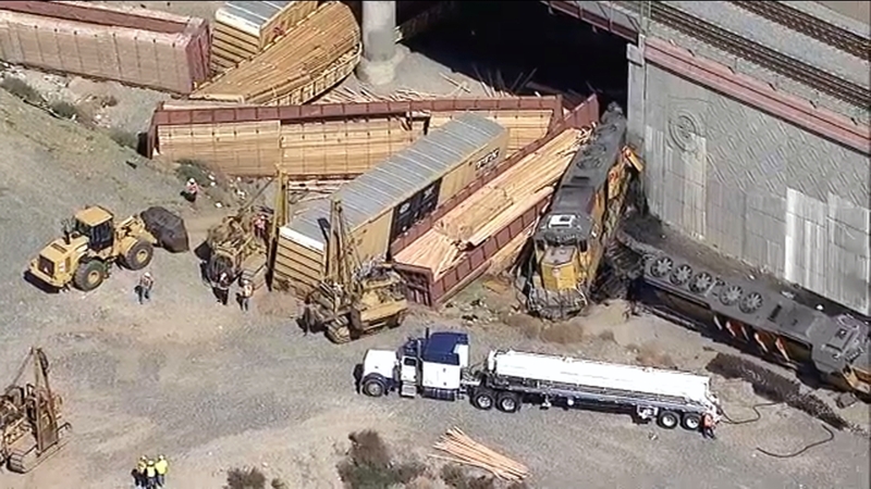 03/21/2022 train derailment in Colton, CA...this time only diesel fuel was an issue.  Next time?
