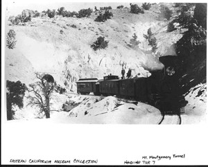 Train near tunnel (Courtesy of Eastern California Museum) .jpg