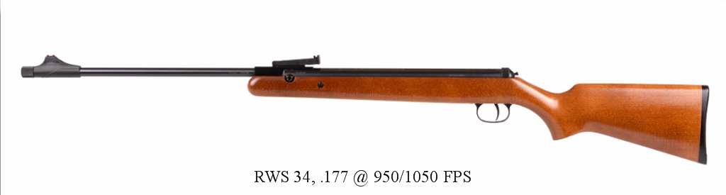 A great shooter that did well on small game but lacked the &quot;knockdown&quot; power of the .22.  Mass and velocity truly are evident when controlling rodents larger than a rat.  The Model 48 in .177 was also a great tool at 1100 FPS but it was noisy.