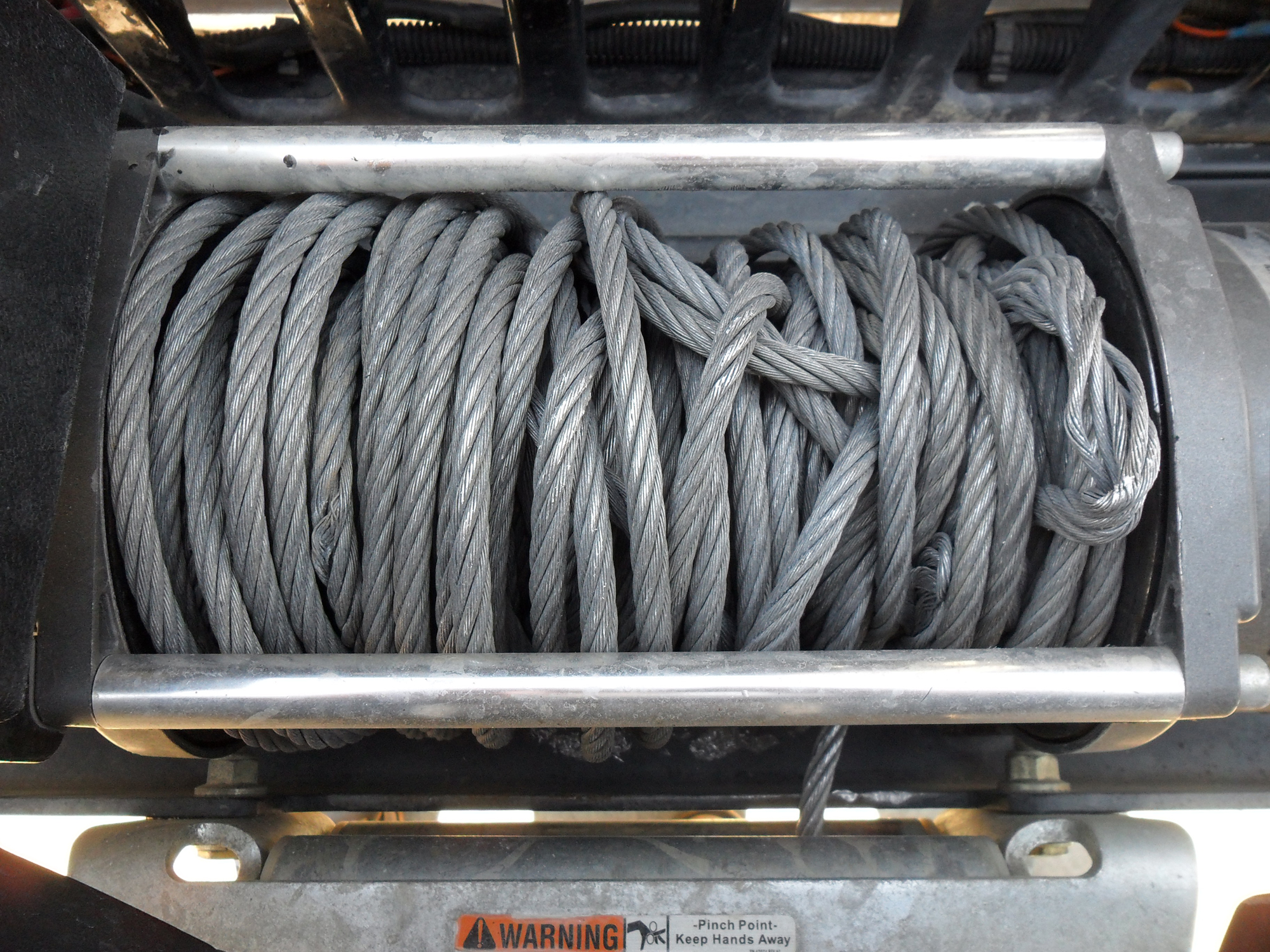 Winch Line in need of correction
