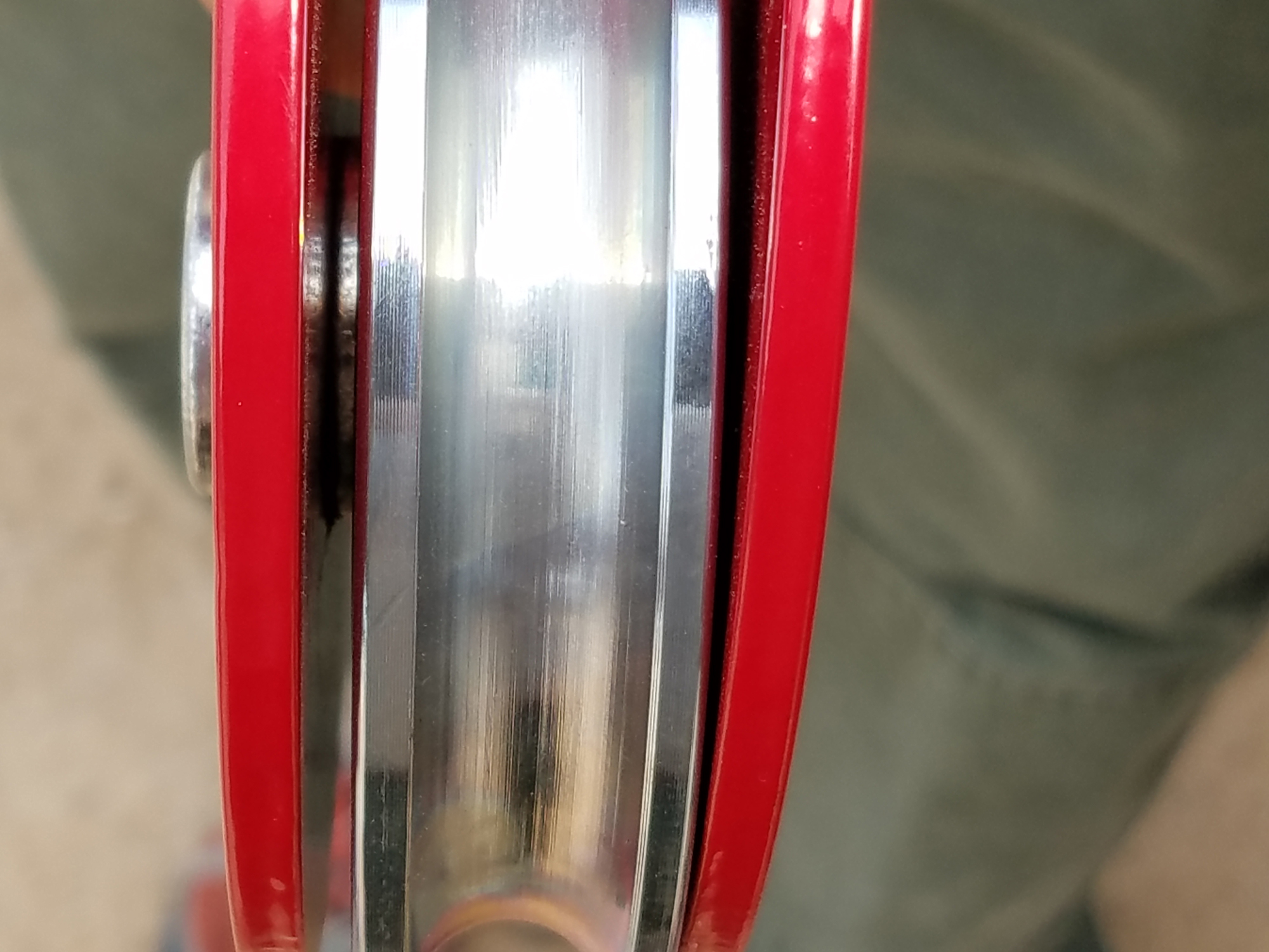 Poor quality pulley