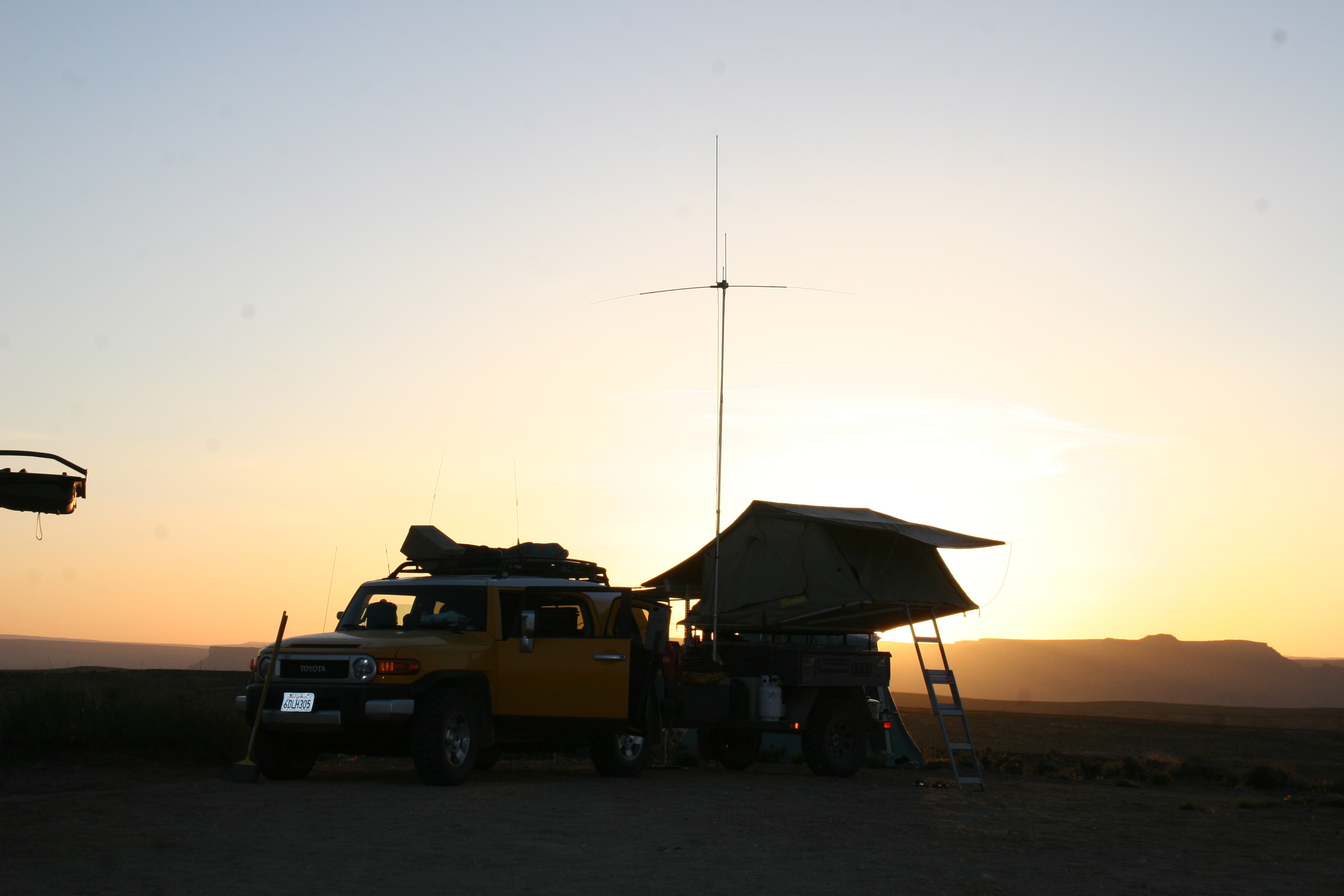 Setup Late in the Evening