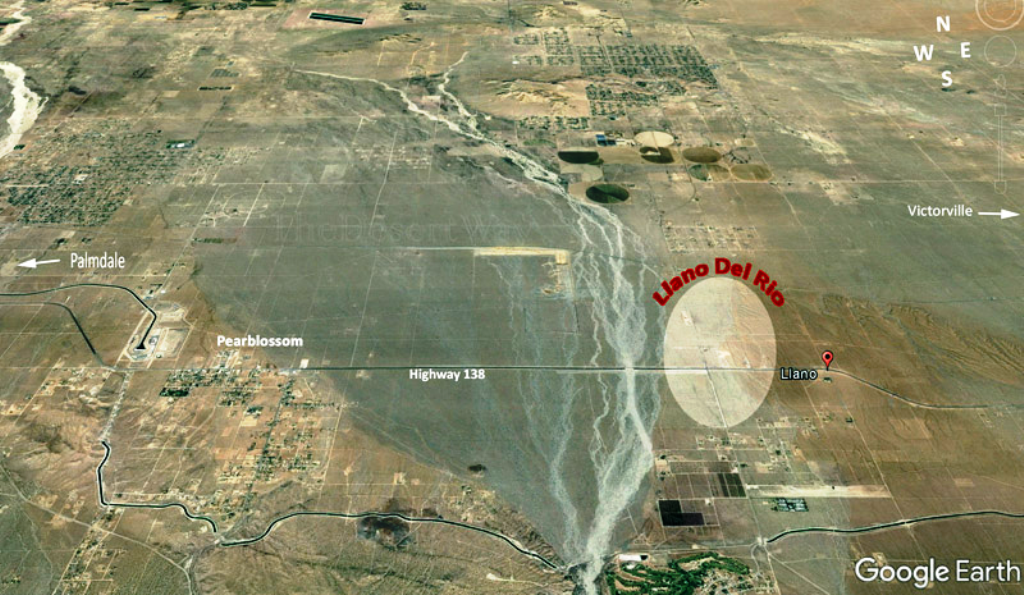 Confirmation of the &quot;name game&quot; where &quot;Llano Del Rio&quot; translates to &quot;River Plain.&quot;